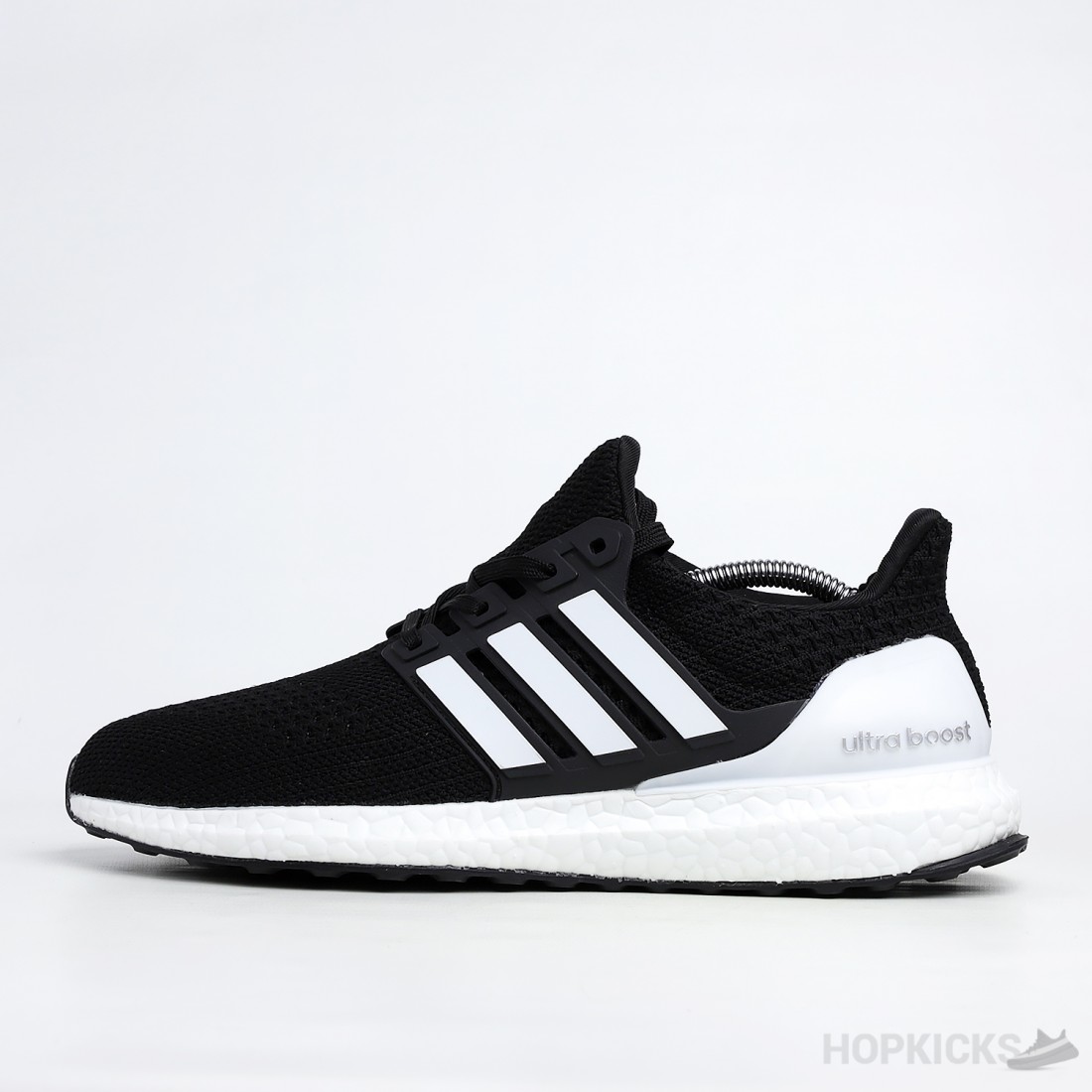 Ultra boost discount black white stripes